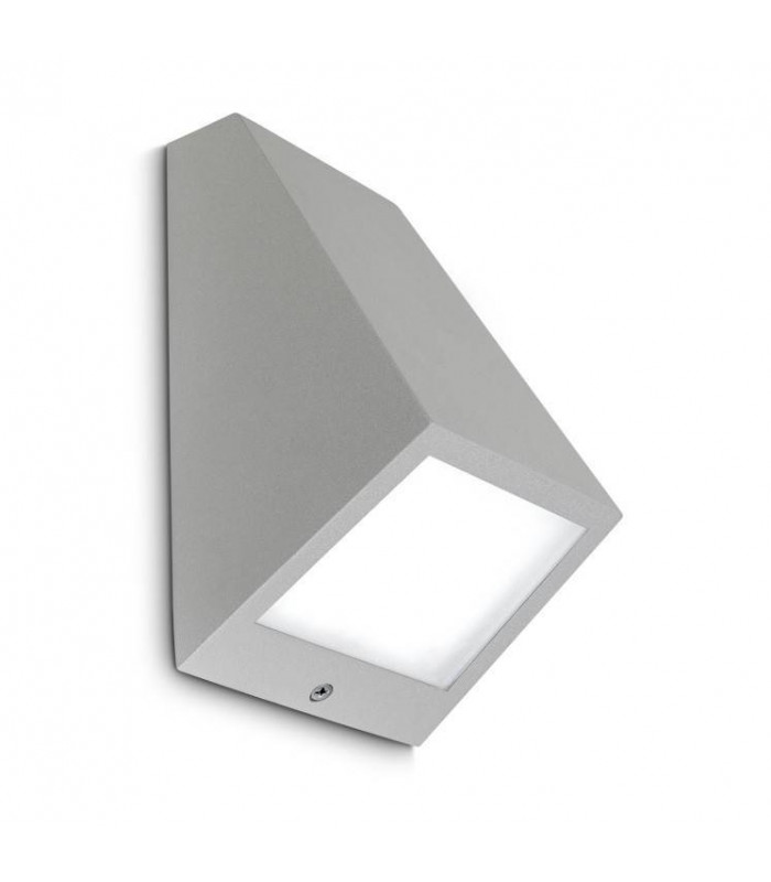 LED Outdoor Large Wall Light Grey IP54