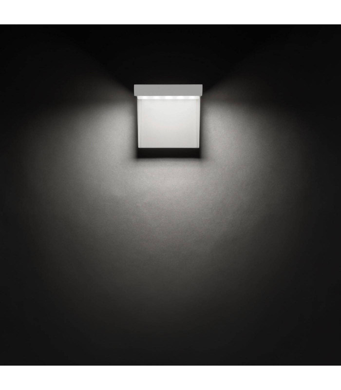 LED 25 Light Outdoor Wall Light White IP54