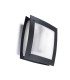 1 Light Outdoor Wall Light Urban grey IP54, E27