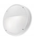 2 Light Outdoor Wall Light White IP65, E27