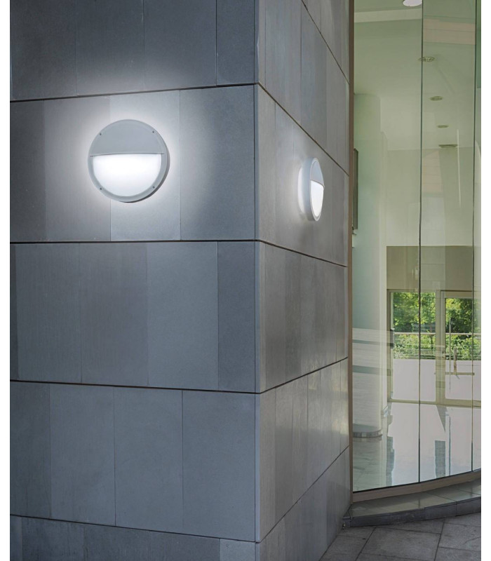 2 Light Outdoor Wall Light White IP65, E27