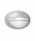 1 Light Outdoor Small Wall Light Grey IP44, E27