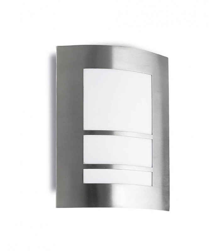 1 Light Outdoor Wall Light 304, Stainless steel aisi202 IP44, E27