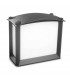 2 Light Outdoor Wall Lantern Urban grey, E27