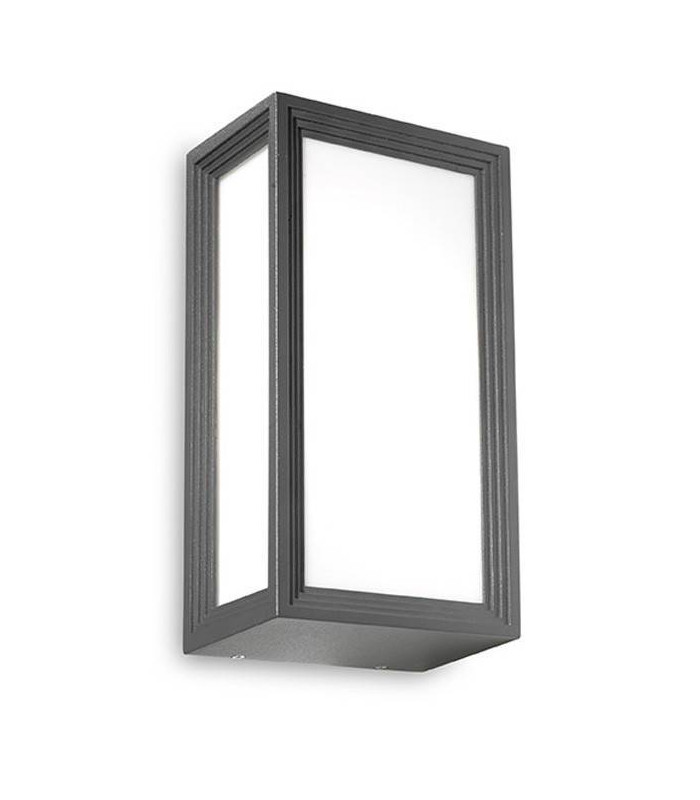 1 Light Outdoor Wall Light Urban grey IP44, E27