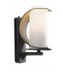 1 Light Outdoor Small Wall Light Black IP44, E27