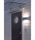 1 Light Outdoor Up / Down Wall Lantern Light Graphite IP65, E27