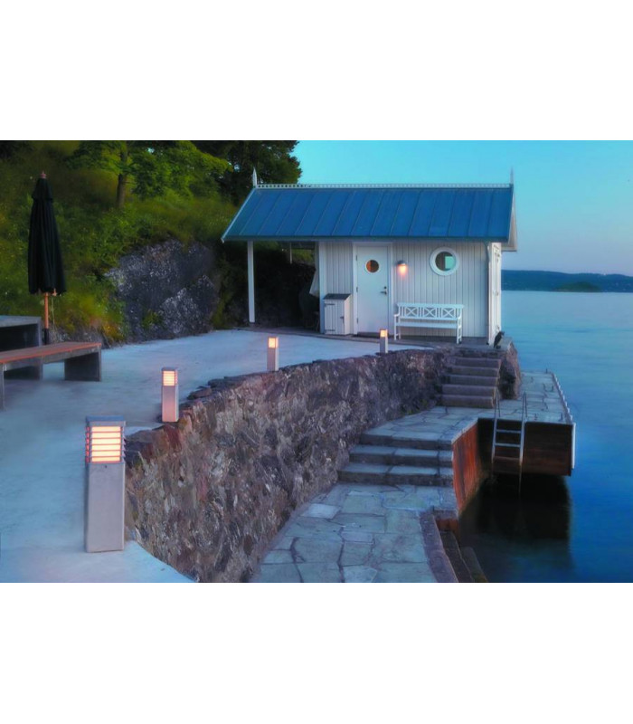 Outdoor Medium Bollard, E27