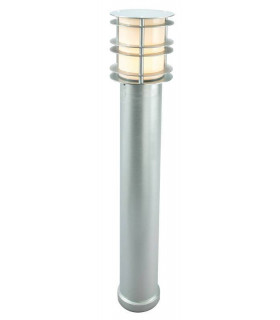 Outdoor Large Bollard Galvanised, E27