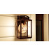 1 Light Outdoor Medium Wall Lantern Light Imperial Bronze IP44, E27