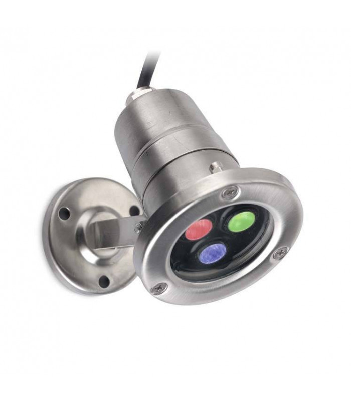 LED RGB Easy+ Waterproof Spotlight Stainless Steel IP68