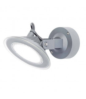 LED Large Adjustable Outdoor Spotlight Grey IP65