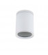 1 Light Outdoor Surface Mounted Spotlight White IP54, E27
