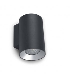 LED Outdoor Large Wall Light Urban Grey IP55