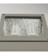 2 Light Outdoor Fluorescent Wall Light Grey IP65