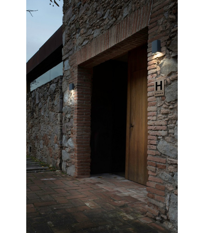 LED Outdoor Wall Light Urban Grey IP65