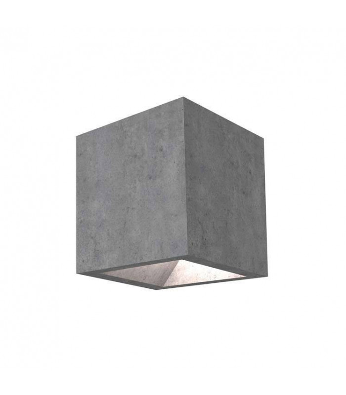 LED Outdoor Wall Light Cement Grey IP65