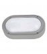 LED Outdoor Aluminium Wall Light Grey IP65