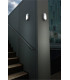 LED Outdoor Aluminium Wall Light Grey IP65