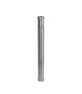 1 Light Large Outdoor Bollard Light Stainless Steel IP54, E27