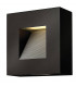 LED 2 Light Outdoor Wall Light Satin Black IP44