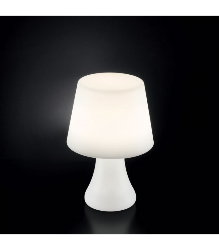 LED 1 Light Outdoor Table Lamp White IP65