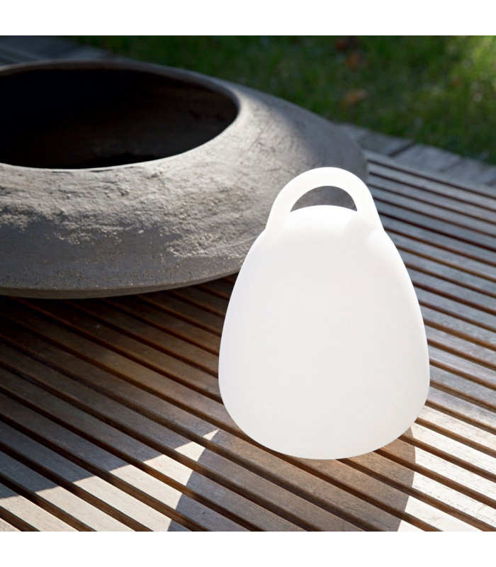 LED 1 Light Outdoor Table Lamp White IP65