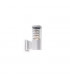 1 Light Outdoor Wall Light White IP44, E27