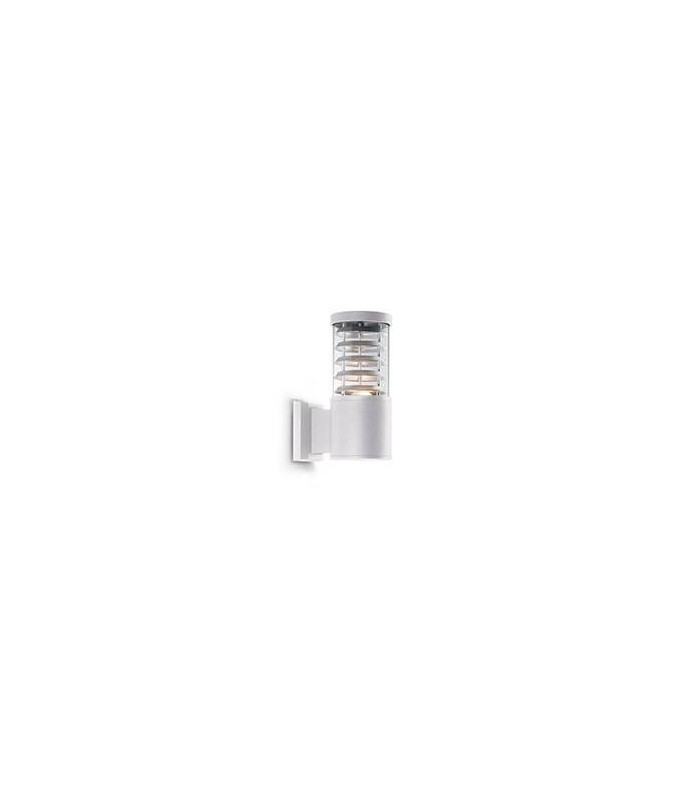 1 Light Outdoor Wall Light White IP44, E27