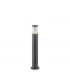 1 Light Outdoor Tall Bollard Anthracite IP44, E27