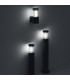 1 Light Outdoor Tall Bollard Anthracite IP44, E27