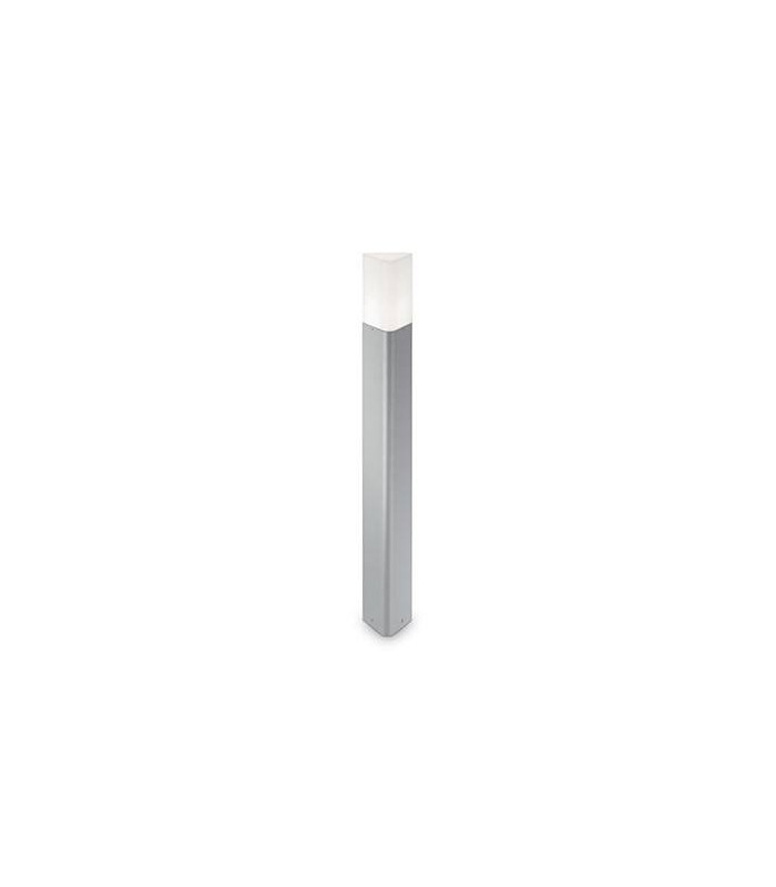 1 Light Outdoor Bollard Grey IP44, E27