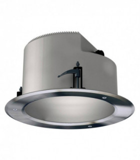 2 Light Double Round Outdoor Recessed Ceiling Light Stainless Steel Aisi 304 IP66