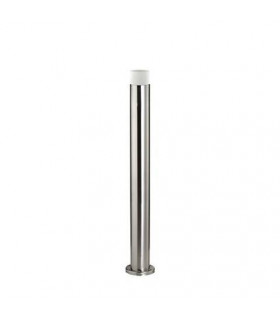 1 Light Outdoor Tall Bollard Steel IP44, GU10