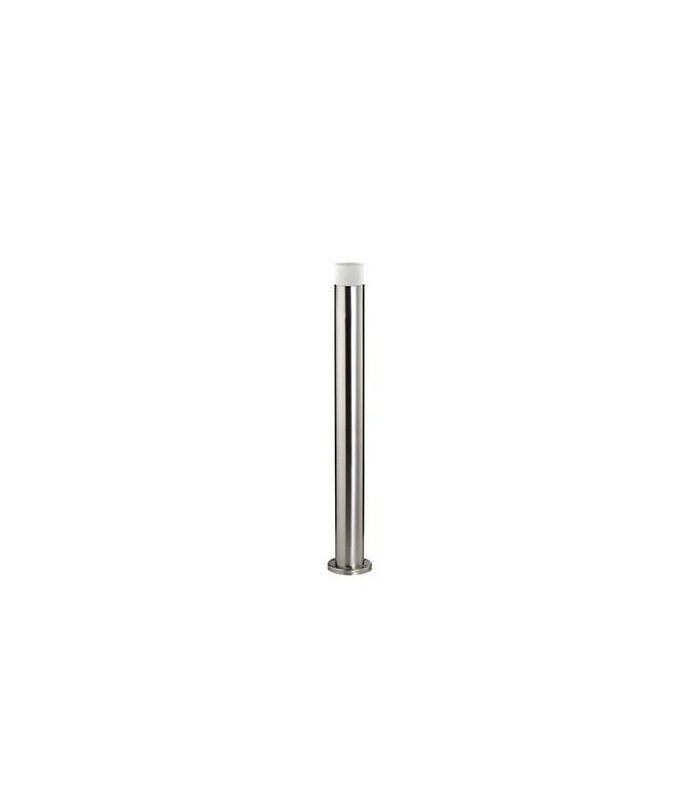 1 Light Outdoor Tall Bollard Steel IP44, GU10