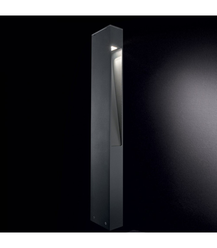 1 Light Outdoor Bollard Anthracite IP44, G9