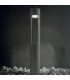 1 Light Outdoor Bollard Anthracite IP44, G9