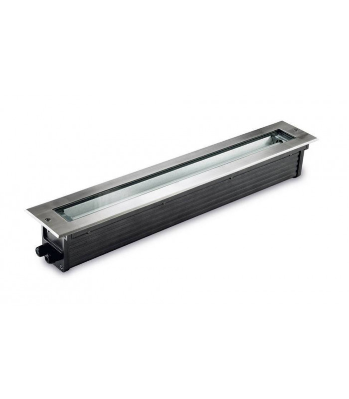 1 Light T5 Recessed Strip Floor Light Stainless Steel Aisi 304 IP67