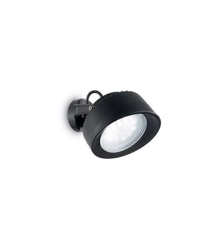 1 Light Outdoor Wall Light Black IP66