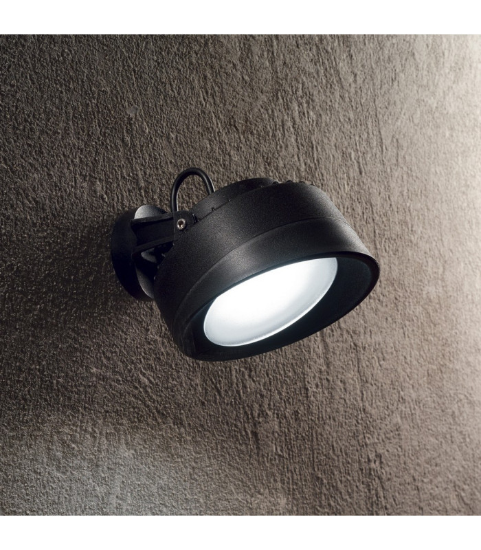 1 Light Outdoor Wall Light Black IP66
