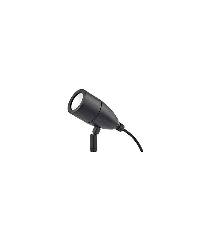 1 Light Outdoor Spike Spotlight Black IP54, G9