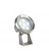 LED 6 Light Outdoor Floor Light Steel IP65
