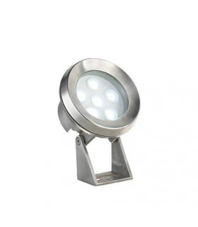 LED 6 Light Outdoor Floor Light Steel IP65