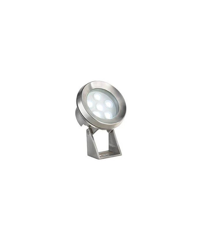 LED 6 Light Outdoor Floor Light Steel IP65