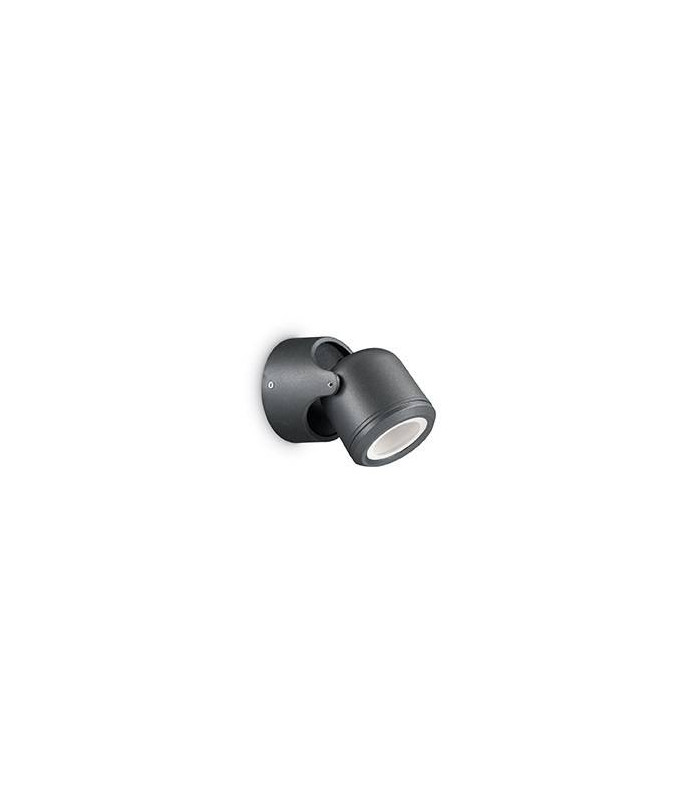 1 Light Outdoor Wall Light Black IP44, GU10