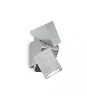 LED 2 Light Outdoor Wall Light Aluminium IP44