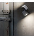 LED 2 Light Outdoor Wall Light Aluminium IP44