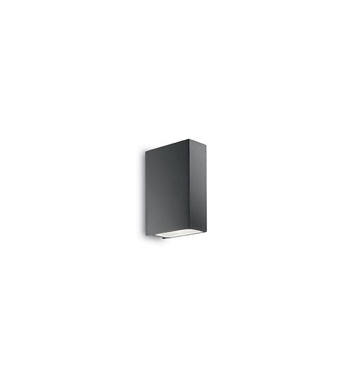 2 Light Outdoor Up Down Wall Light Anthracite IP44, G9