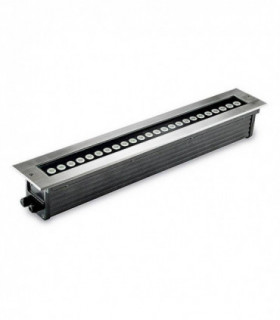 LED Recessed Strip Floor Light Stainless Steel Aisi 304 IP67