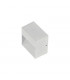 1 Light Outdoor Wall Light White IP44, G9